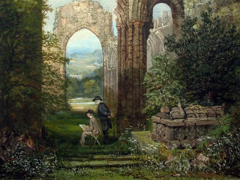 1806-Samuel Rayner - Samuel e forse Richard Rayner a Lindisfarne